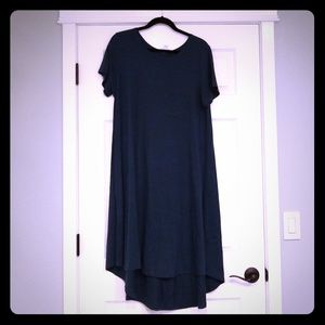 LuLaRoe Carly- Dark Teal Heather